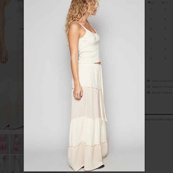 POL Cream Wide Leg Pants - Picture 5 of 10